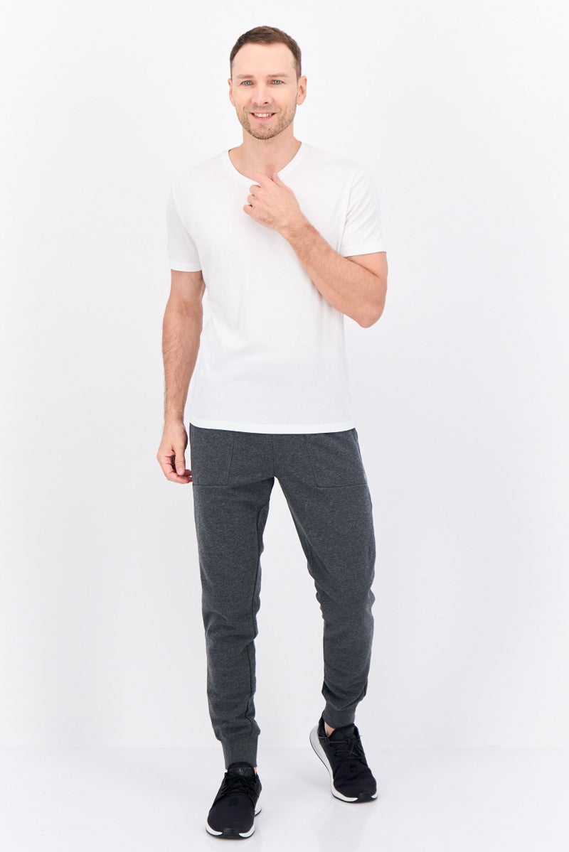 Gaiam Men Slim Fit Training Jogger Pants, Charcoal - Image 3