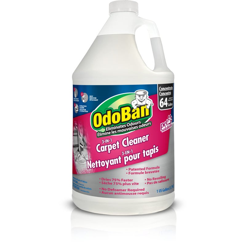 OdoBan 3-n-1 Carpet Cleaner, 128 Fl Oz - Image 1