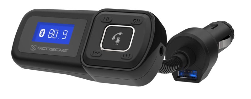 Scosche BTFM BTFREQ Universal Bluetooth Handsfree Car Kit with FM Transmitter for Vehicles - Image 1