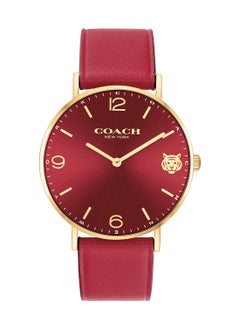 COACH Round Analog Women's Red Case Wrist Watch - 14503867  - Image 1