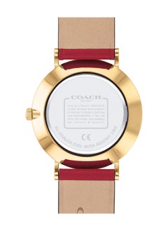 COACH Round Analog Women's Red Case Wrist Watch - 14503867  - Image 3