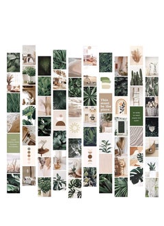 Vintage Wall Collage Kit, Botanical Wall Collage Cards, Trendy Small Poster, Aesthetic Pictures, for Dorm, Bedroom Decor for Teens Boys Girls, Gift for Party, Birthday, Graduations (70Pcs)