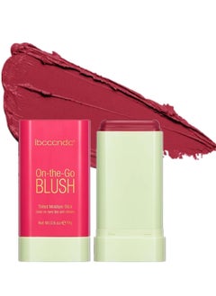 ibcccndc Blush Stick, Blush Cream for Cheeks Eyes Lips,Blush in Natural with Waterproof Sweat-Resistant, Tinted Solid Stick with Long Lasting, Nude Makeup Multi-Use Color Stick Creamy Blush  - Image 4