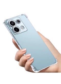 SNBFA Redmi Note 13 Pro 5G Case Cover with Clear Soft TPU Four Corners Airbags Protective Back Cover for Redmi Note 13 Pro 5G  - Image 2