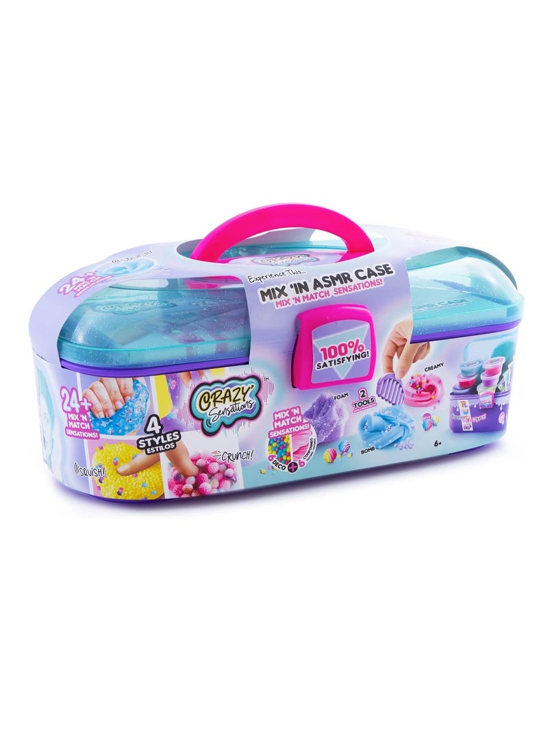 Canal Toys ASMR Case with Satisfactory Textures and Accessories | Age Group : 6+ Years  | Colour : Pink | Material : Plastic | Soft & Repetitive Sounds  - Image 1