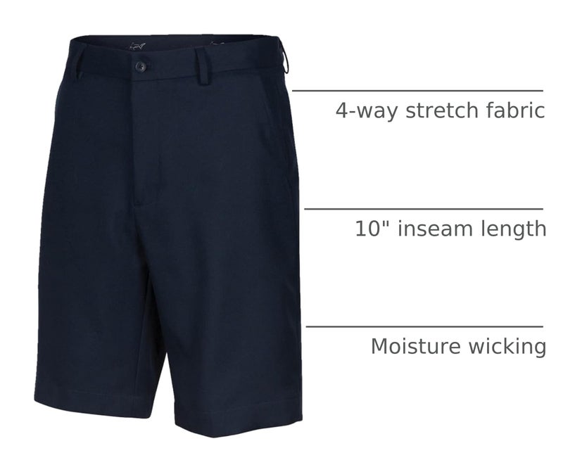 Greg Norman Men's Ml75 Microlux Short, Dark Navy, 32 - Image 2