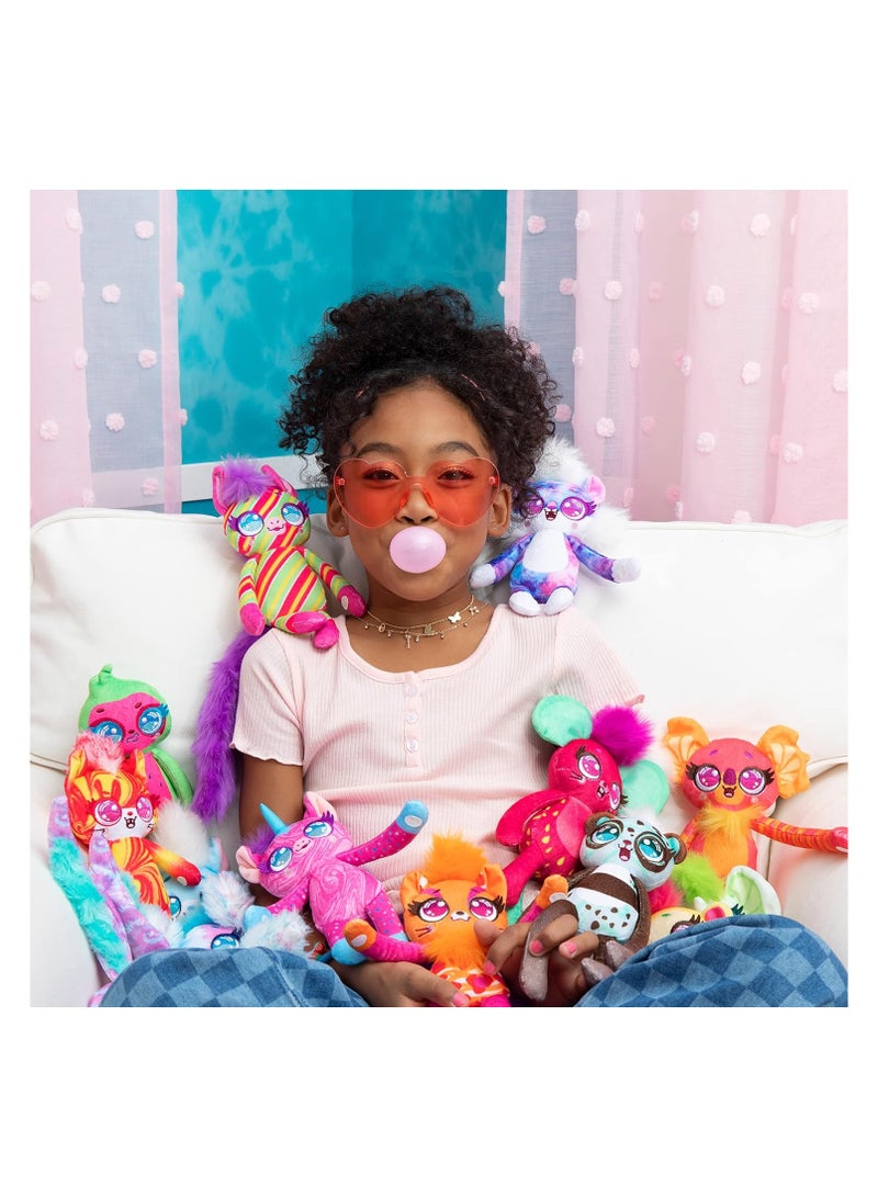 جست بلاس لعبة جست بلاي فور باي ذا فوت بابل غام بيستيز سيريز 1، حيوانات محشوة فاخرة، ألعاب للأطفال من سن 3 سنوات فما فوق - Image 4