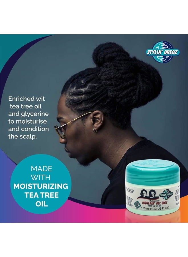 Stylin Dredz شمع جل مولدين - جل لوك ون تويست - شمع جل دريدلوك مع زيت شجرة الشاي - 125 مل فردي - Image 5