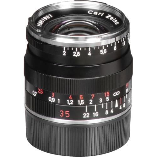 ZEISS Ikon Biogon T* ZM 2/35 Wide-Angle Camera Lens for Leica M-Mount Rangefinder Cameras, Black - Image 4