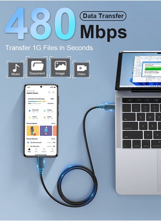Xoopla - 45W Type C Super Fast Charger for Samsung Phone,PD 3.0 USB C Charger Compatible for Samsung Galaxy S24 23 Series/Z Fold 6 5  /Z Flip 6 /Galaxy Tab S9 and More Android Cell Phone,Travel Charger Adapter with 6.6FT 5A Data Cable UK Plug - Image 1