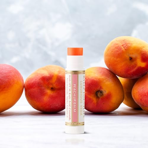 RYLLZ ESSENTIALS Peach Lip Balm | SPF 50 PA+++ | With Shea Butter, Kojic Acid, Ceramide, Niacinamide, Alpha Arbutin & Hyaluronic Acid | Peach Tint | For Lip Lightening & Moisturized Lips | 5 Gm - Image 3