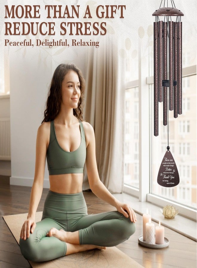 vifoew Thank You Gifts for Women Men, 32" Wind Chimes Thank You Gift, Appreciation Gifts for Employee Coworkers Pastor Teachers Colleague, Thanksgiving Day Hostess Gift for Family Friends, Home Decor - Image 3