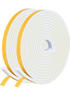 Generic Strong Adhesive Weather Stripping, Seal Foam Tape,High Density Weatherproof Weather Stripping Door Seal,Self-adhesive Foam Strips for Doors and Windows with Single-sided Adhesive Foam  - Image 1