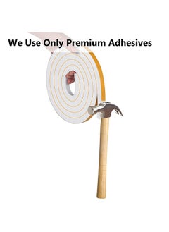 Generic Strong Adhesive Weather Stripping, Seal Foam Tape,High Density Weatherproof Weather Stripping Door Seal,Self-adhesive Foam Strips for Doors and Windows with Single-sided Adhesive Foam  - Image 3