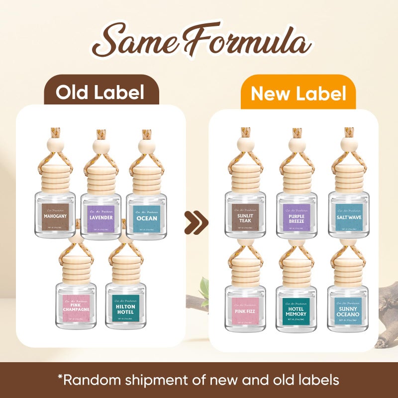 AROIC 12 Pack Car Air Freshener, Car Smell Air Freshener Diffuser Essential Oil Scent for Women & Men, Car Accessories Interior, Mothers Day Gifts Hanging Auto Light Fragrance with Many Flavors - Image 3