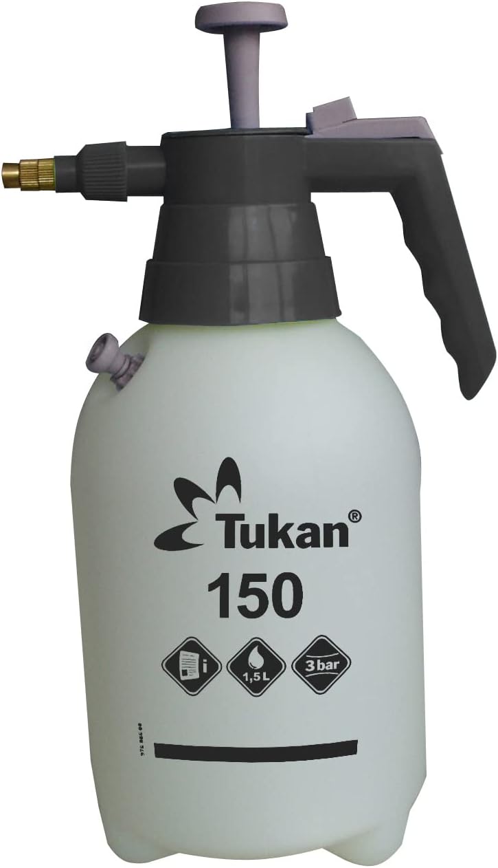 Gloria TUKAN 1.5L Pressure Sprayer | Up to 3 bar Pressure | Versatile Spray Device for Plant Care & Cleaning | Adjustable Brass Nozzle | Ergonomic Design | Efficient Spraying for Home & Garden - Image 1