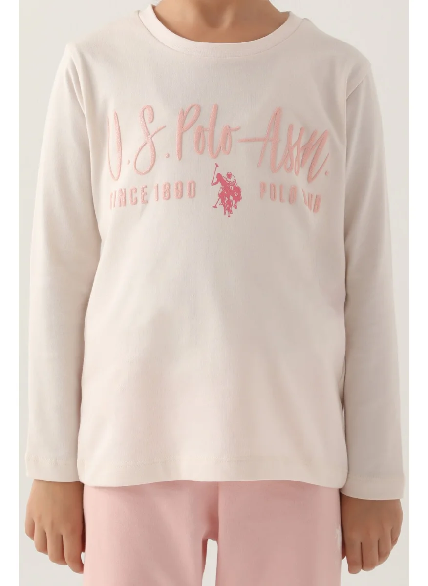 U.S. Polo Assn. Girls' Two-Piece Vanilla