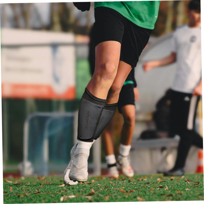 Breathable Soccer Shin Guard Socks With Pockets For Youth Football Hockey Rugby - Image 5