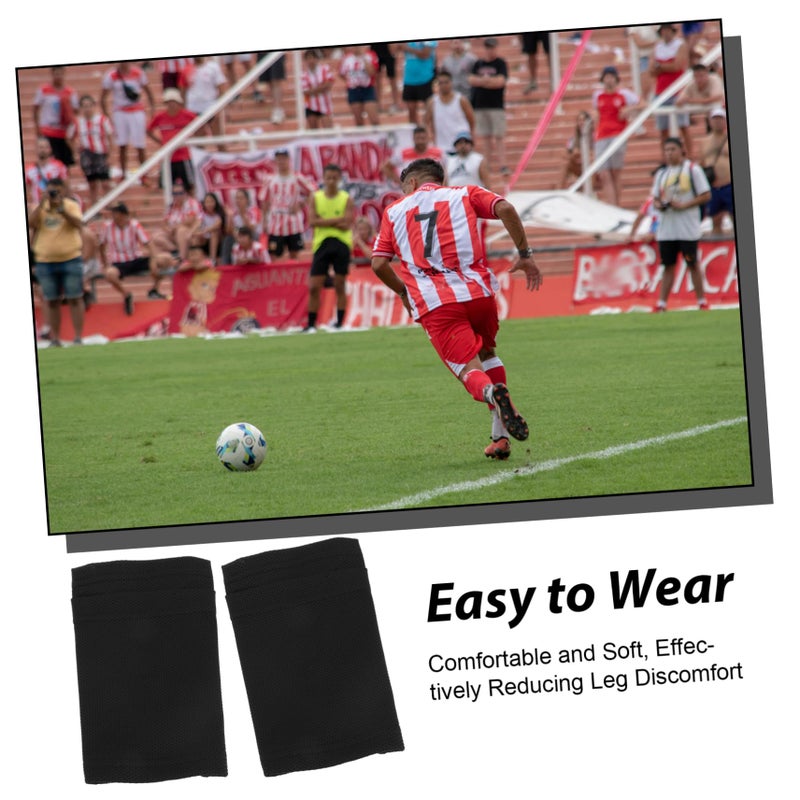 Breathable Soccer Shin Guard Socks With Pockets For Youth Football Hockey Rugby - Image 4