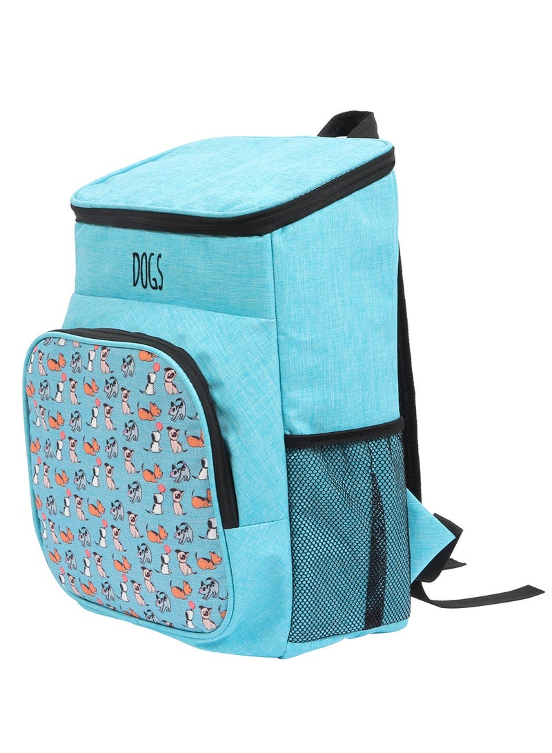 بيج ديزاين حقيبة ظهر مبردة معزولة Biggdesign متوسطة الحجم بسعة 16 كوارت، صندوق غداء مبرد ناعم، مقاومة للماء، حقيبة غداء معزولة، لنقل الطعام الساخن والبارد، مثالية للمكتب والمدرسة والنزهات والتخييم، للرجال والنساء. - Image 2