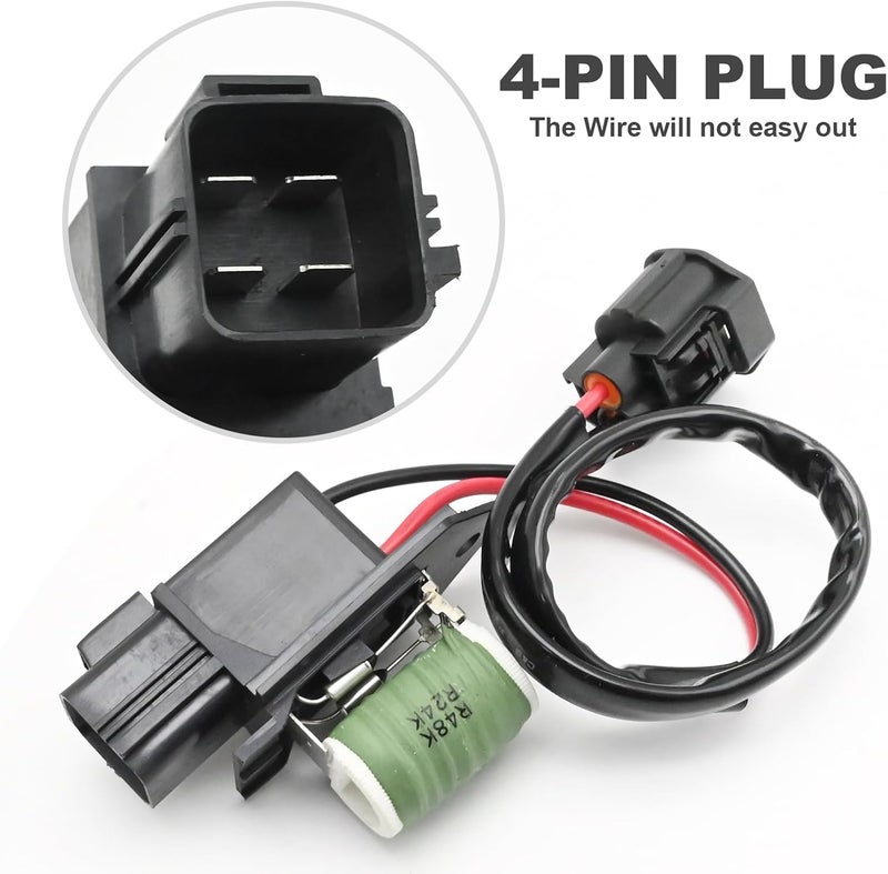 UOIENRT Engine Cooling Fan Resistor for Cadillac - Image 3
