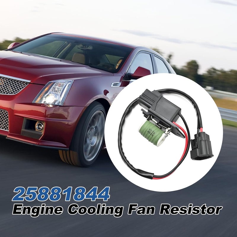 UOIENRT Engine Cooling Fan Resistor for Cadillac - Image 2