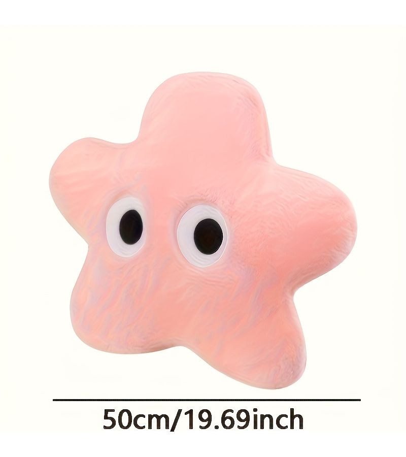 White Plush Flower Pillow Cozy Decorative Cushion For Bedroom Sofa - Image 2