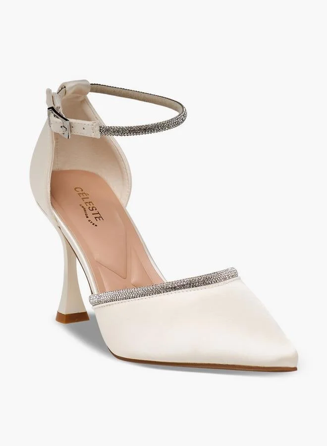 سيليست Women Embellished Flared Heel Shoes