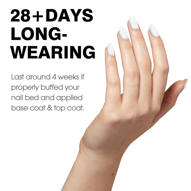 CANNI White Gel Polish â€“ 1 Pc Pure White, High Gloss UV/LED Soak-Off Gel Nail Polish for French Manicure, DIY & Salon Quality for Grils & Women - Image 3
