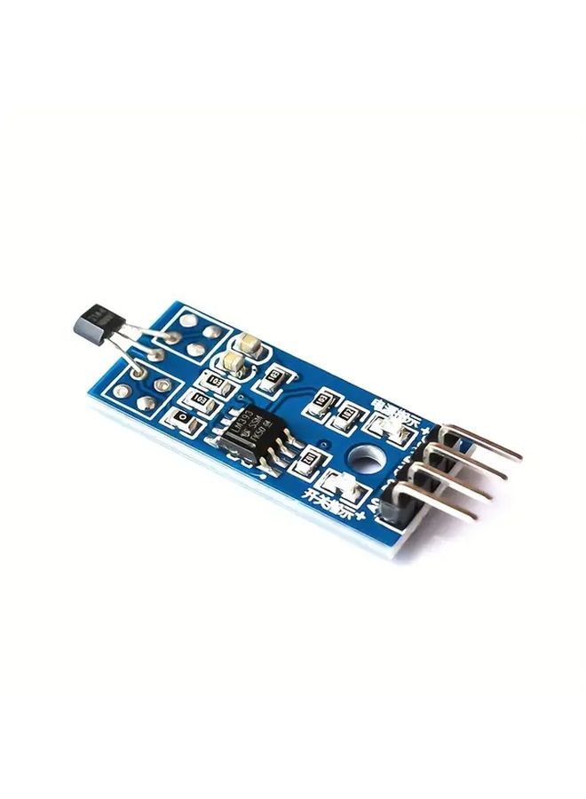وحدة استشعار تأثير هول LM393 عالية السرعة الأزرق PP DIY لتطوير الروبوتات - Image 4