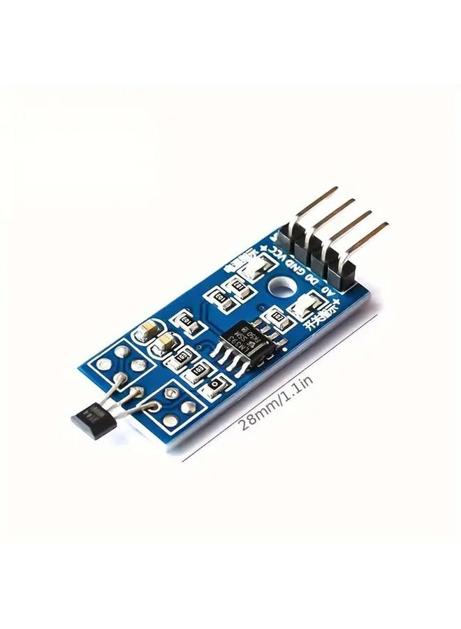 وحدة استشعار تأثير هول LM393 عالية السرعة الأزرق PP DIY لتطوير الروبوتات - Image 2