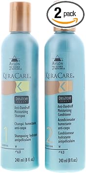 Keracare DryItchy Scalp Moisturizing Shampoo Conditioner 8ozCombo Set - Image 1