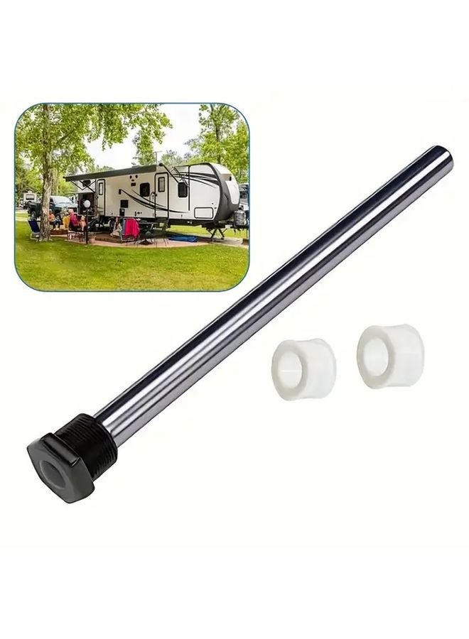 قطعتان 9 25 بوصة قضيب أنود سخان ماء المغنيسيوم للمركبات الترفيهية بخيوط NPT 3 4 بوصة مقاومة للتآكل - Image 2