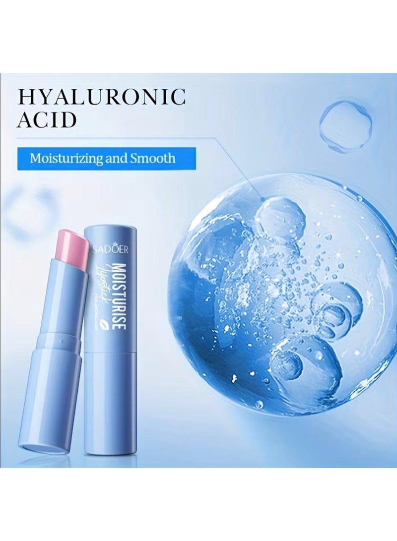 SADOER Hyaluronic Acid Moisturizing Tinted Lip Balm for Lip Base And Lip Mask - Image 2