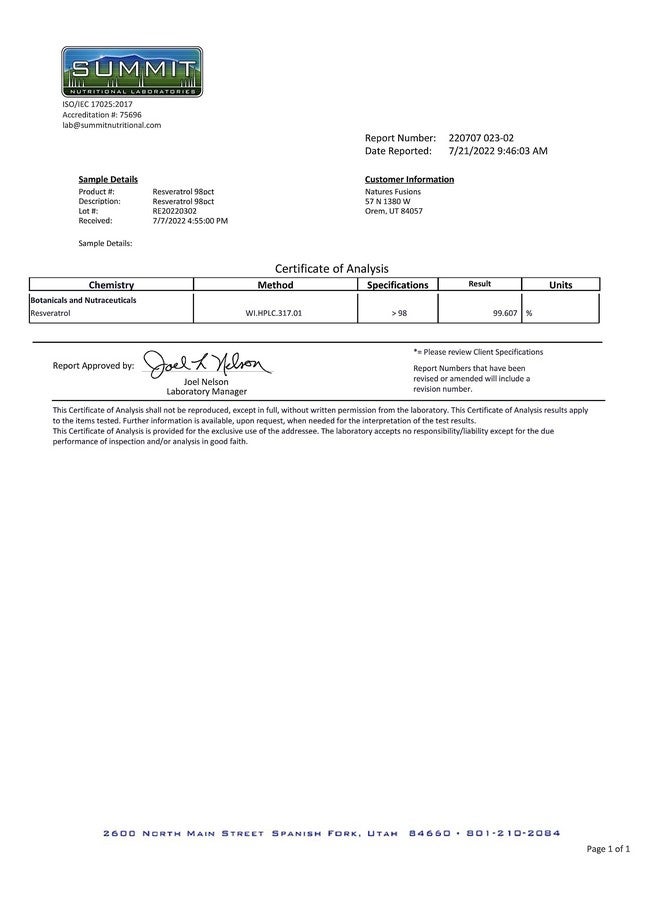 Nature's Fusions Nutri 1000mg Organic Piperine -15x More Bioavailable Pure Trans Resveratrol Supplement with Liposomal Quercetin and Fisetin - Antioxidant, Longevity, 2000mg - 60 Vegan Capsules - Image 4