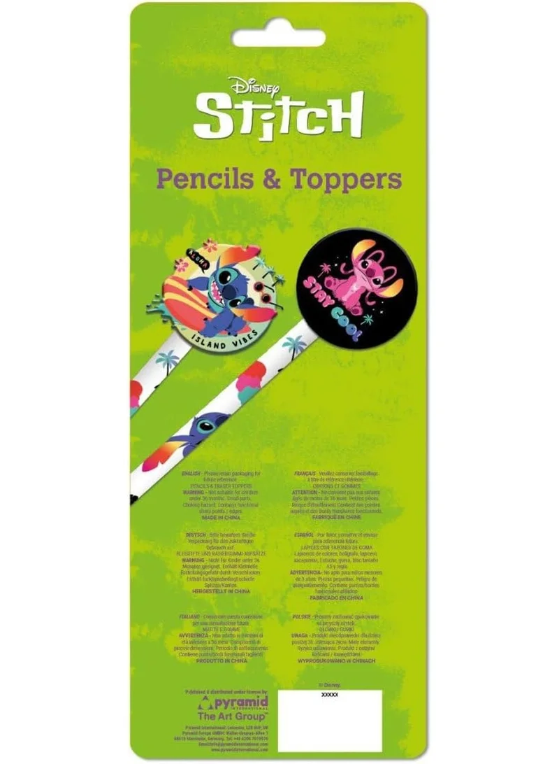 بيراميد LILO AND STITCH PENCILS (ACID POPS) PENCILS AND TOPPERS 2PK