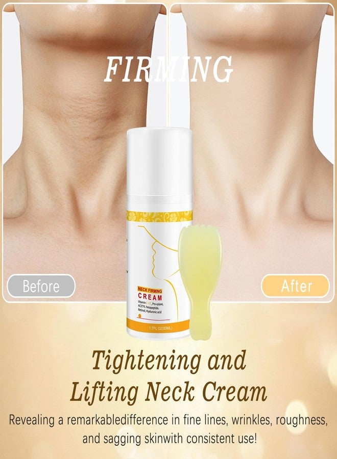 ANTIVP Neck Creams for Tightening and Firming, Face & Chest Anti-Aging Moisturizer for Crepey Sagging Skin & Wrinkles Neck Cream with Collagen, Retinol & Hyaluronic Acid Deep Hydration Day & Night Skin Care - Image 5