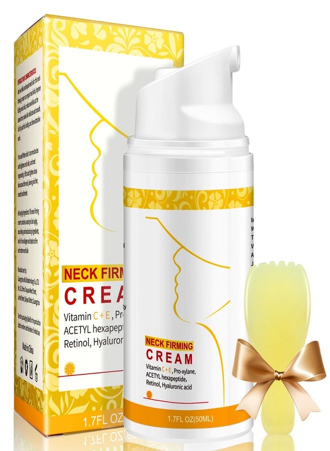 ANTIVP Neck Creams for Tightening and Firming, Face & Chest Anti-Aging Moisturizer for Crepey Sagging Skin & Wrinkles Neck Cream with Collagen, Retinol & Hyaluronic Acid Deep Hydration Day & Night Skin Care - Image 1