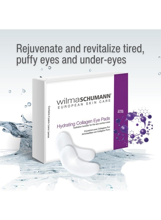 WILMA SCHUMANN Collagen Under Eye Patches Targets Dark Circles Puffiness Reduces Puffy Eyes Fine Lines And Wrinkles Under Eye Mask Pack Of 10 Luxury Skin Care - Image 2