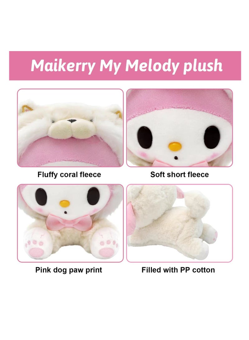 Excefore 10" My Melo Plush Toy, Kawaii Soft Melo Cinnamon Anime Plush Super  Dog Stuffed Animal Pillow Doll Perfect Cartoon Theme Party Favor for Girls Boys Children Fans Birthday - Image 3