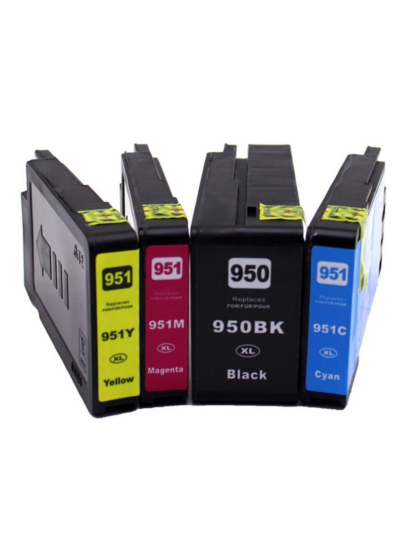 4 Packs Applicable to HP8100 8600 8610 8620 276dw Printer HP950 951 Ink Cartridge  - Image 3