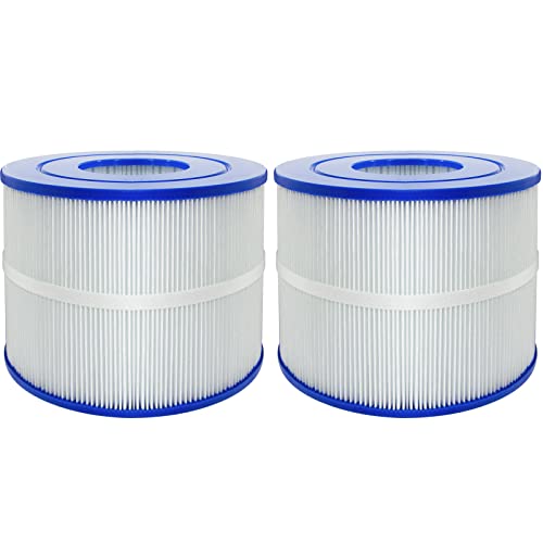 DEEKOOL 2 Pack PBF40M Spa Filter, PBF40 Hot Tub Filter Replacement, Compatible with Pleatco PBF40 and PBF40-M, Compatible with Bullfrog Wellspring 30 Coreless 10-00282 Filter - Image 1