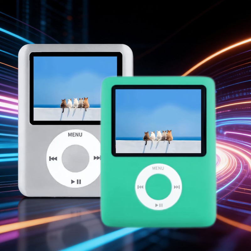 Green MP3 Player Supports Video Recording And Ebooks Memory Card Not Included - Image 1