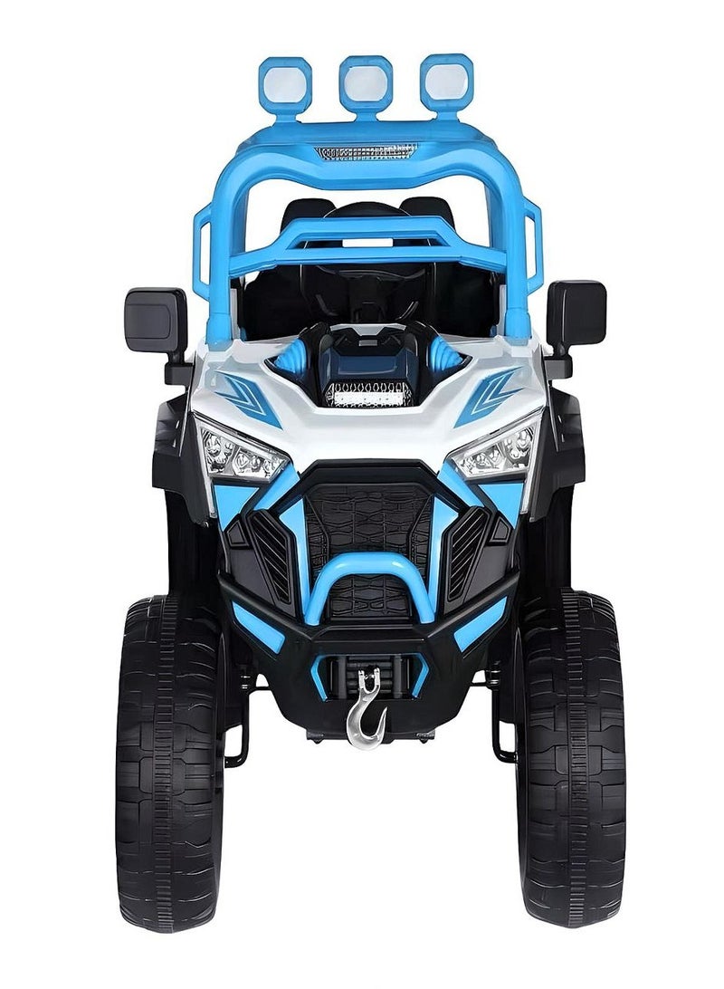 Cute ninos Electric kids car 2 motors 12 volts - openable doors - special lights - rocking mode - USB and AUX music - remote control  - Image 2