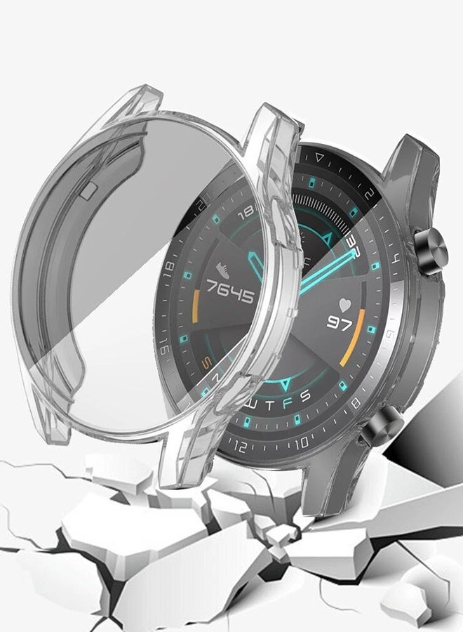 Beauenty Soft Case Cover For Huawei Watch GT2 46mm Silver - Image 2