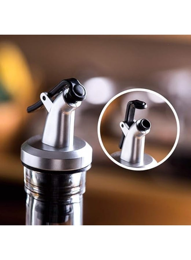 Spaceshoop Glass Oil Bottle and Vinegar Pouring Dispenser - Image 2