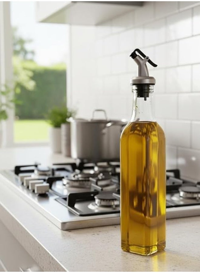 Spaceshoop Glass Oil Bottle and Vinegar Pouring Dispenser - Image 5