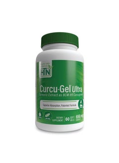 Curcugel 650Mg Bcm95 Curcugreen Turmeric Curcumin| High Absorption; Healthy Inflammation Response; Clinically Studied; 3Rd Party Tested; Nongmo (Pack Of 60)