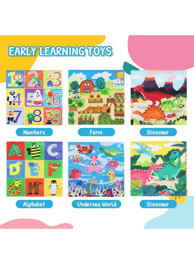 URMYWO Baby Tissue Box Toy - Montessori Baby Toys for 6-12 Months 1 Year Old Boy Girl - Soft Crinkle Sensory Toys for Infant Toddlers - Easter Basket Essentials Stuffers - Baby Boy Girl Gifts - Image 5