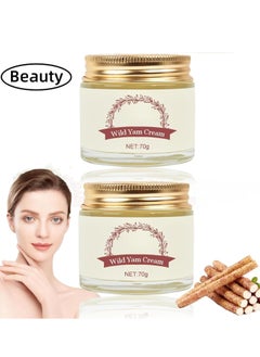 Wild Yam Cream, 2PCS, Enriched Annas Wild Yam Cream Organic Barbara O'neill for Hormone Balance, Wild Yam Cream Organic for Hormone Balance for All Skin Types